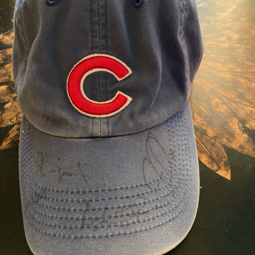 Signed Cubs Hat